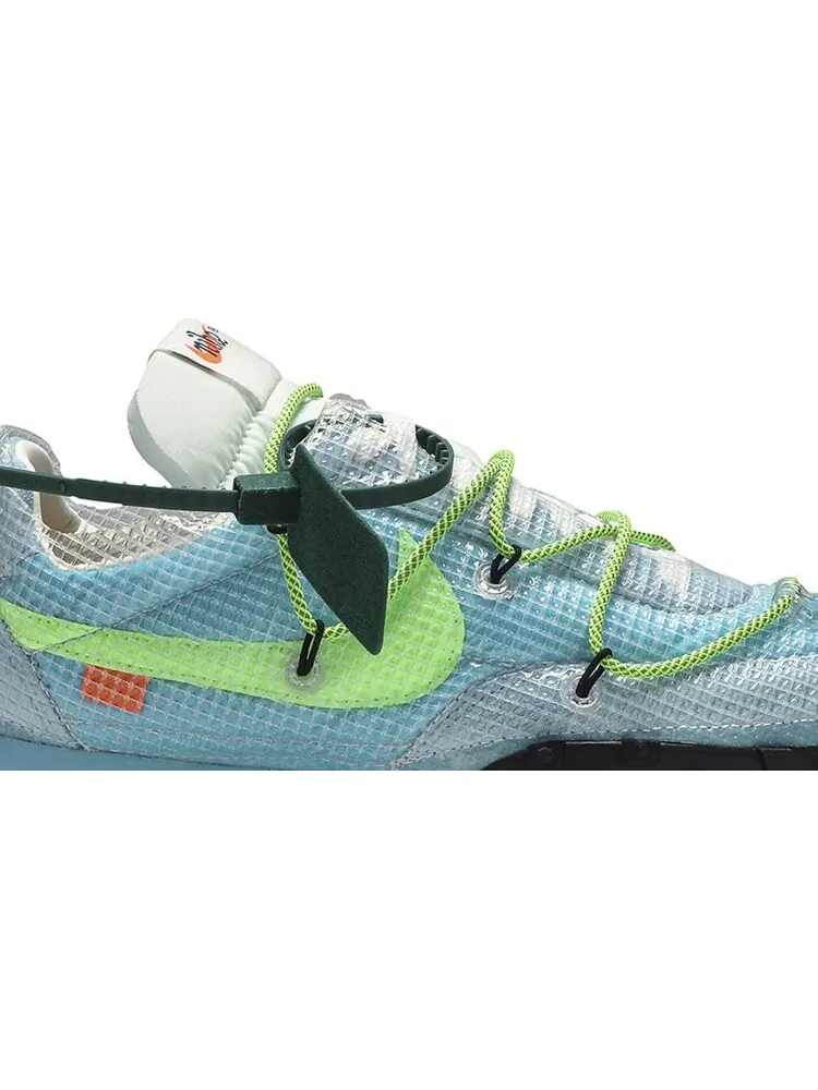 Кроссовки Nike Off-White x Wmns Waffle Racer 'Vivid Sky' — изображение 2 из 8, синий