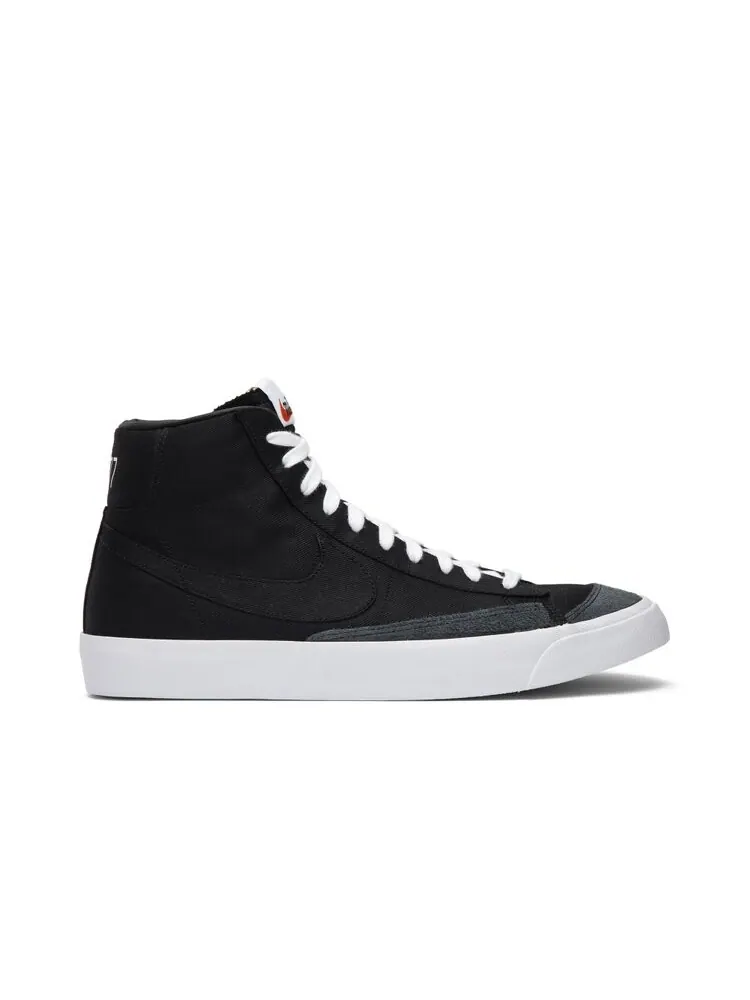 Кроссовки Nike Blazer Mid '77 Canvas 'Black' — изображение 1 из 4, черный