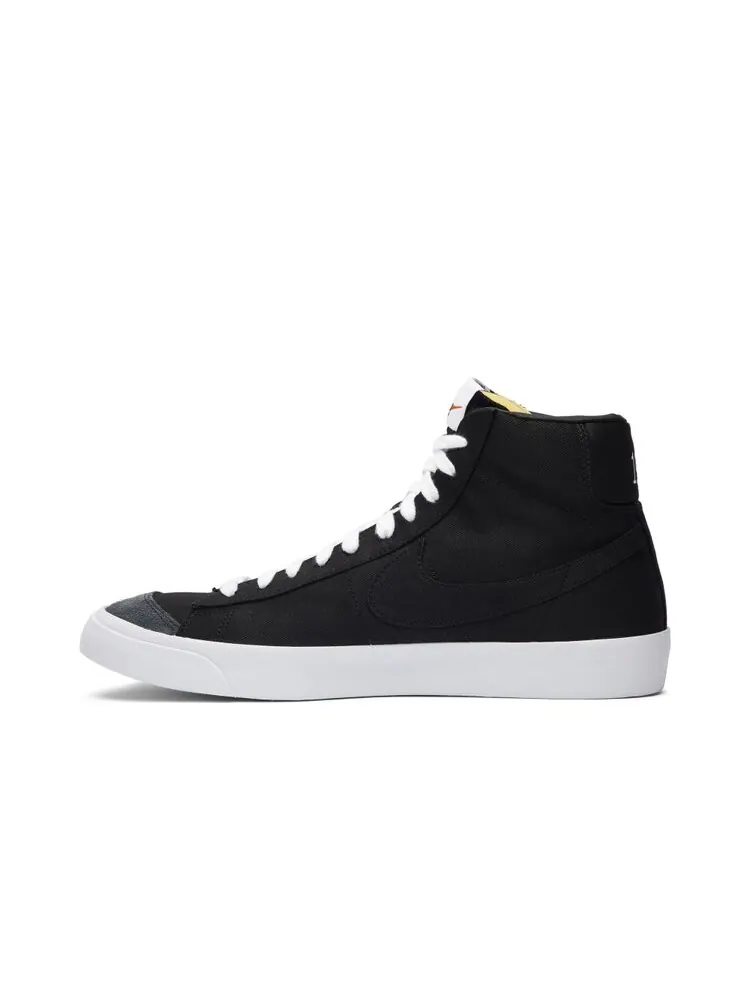 Кроссовки Nike Blazer Mid '77 Canvas 'Black' — изображение 3 из 4, черный