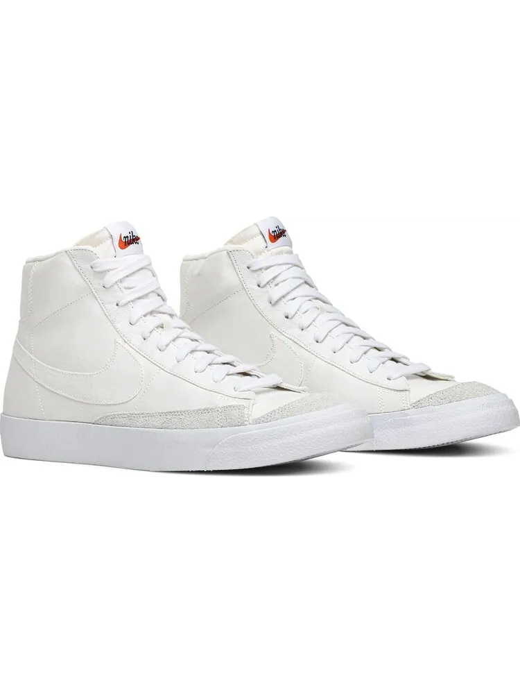 Кроссовки Nike Blazer Mid '77 Canvas 'Sail' — изображение 8 из 8, бежевый