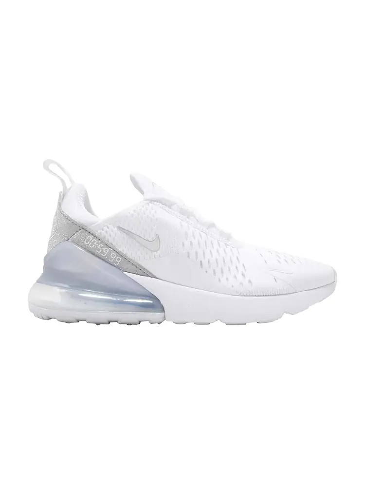 Кроссовки Nike Wmns Air Max 270 'Metallic Summit White' — изображение 1 из 1, белый