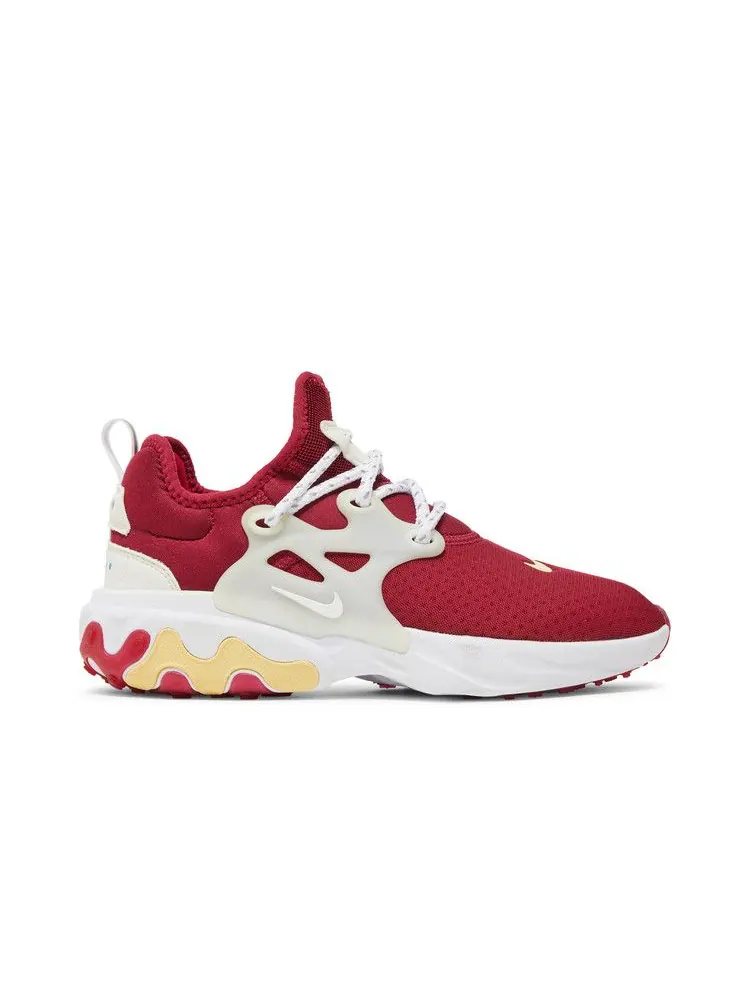 Кроссовки Nike Wmns React Presto 'Noble Red' — изображение 2 из 9, красный/белый/синий