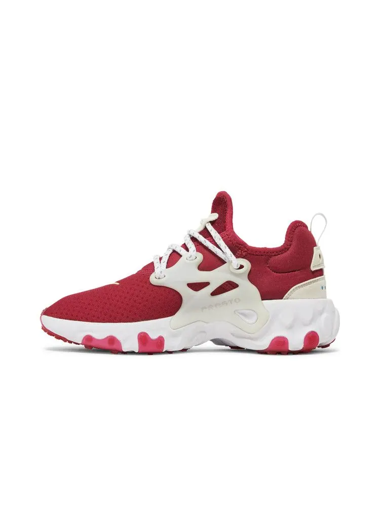 Кроссовки Nike Wmns React Presto 'Noble Red' — изображение 4 из 9, красный/белый/синий