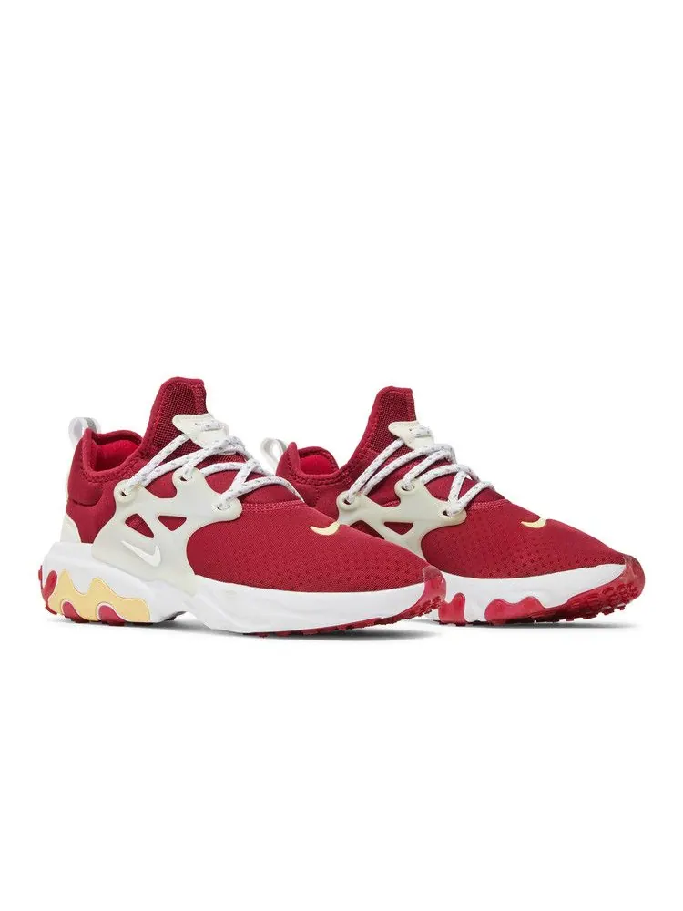 Кроссовки Nike Wmns React Presto 'Noble Red' — изображение 9 из 9, красный/белый/синий