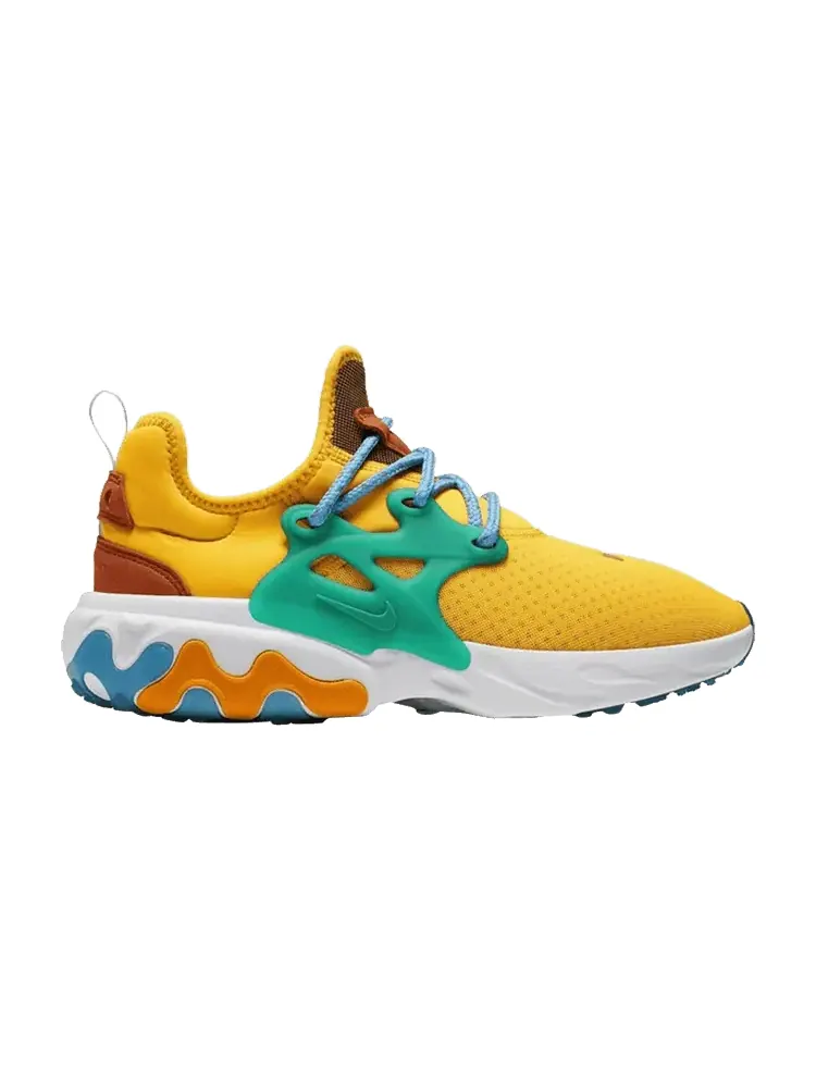 Кроссовки Nike Wmns React Presto 'Egg Toast' — изображение 1 из 1, золотистый//зеленый