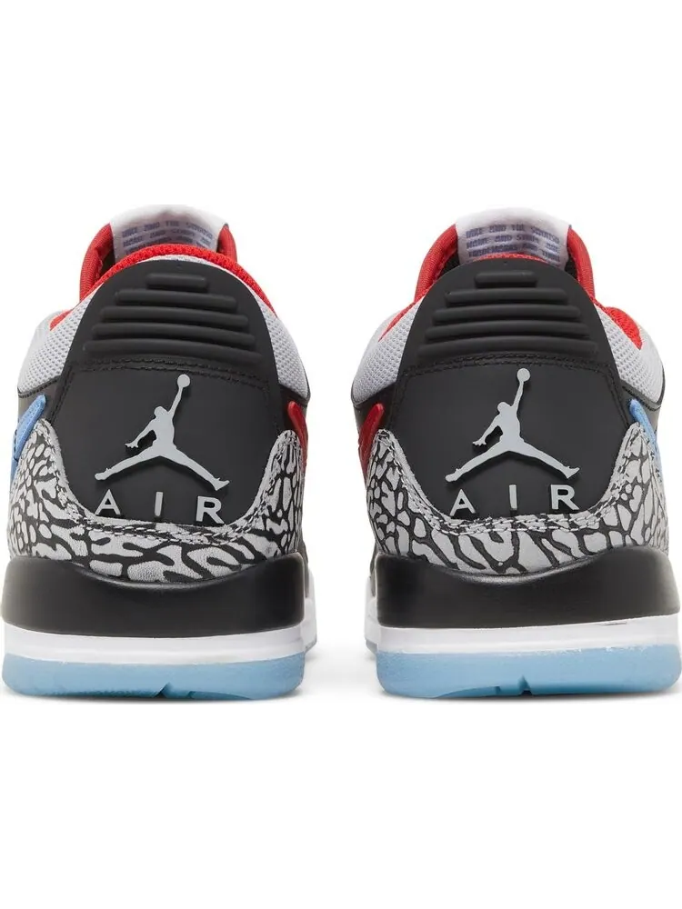 Кроссовки Jordan Legacy 312 Low GS Chicago Flag — изображение 6 из 8, черный