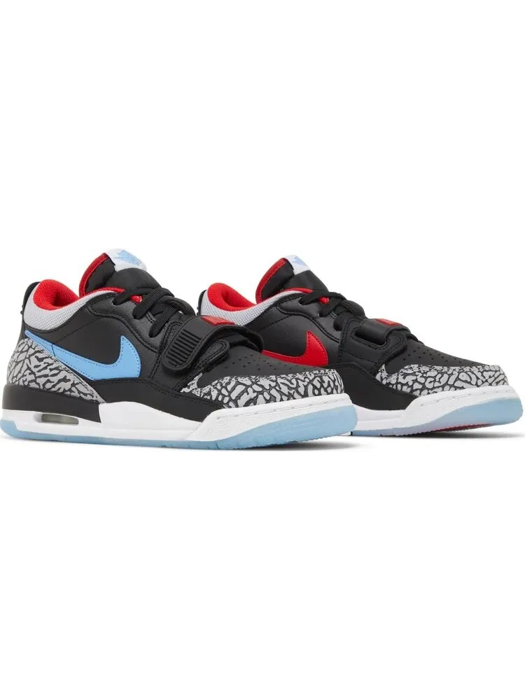 Кроссовки Jordan Legacy 312 Low GS Chicago Flag — изображение 8 из 8, черный