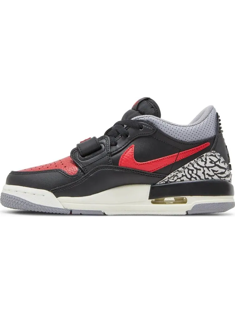 Кроссовки Jordan Legacy 312 Low GS Bred Cement — изображение 3 из 8, черный