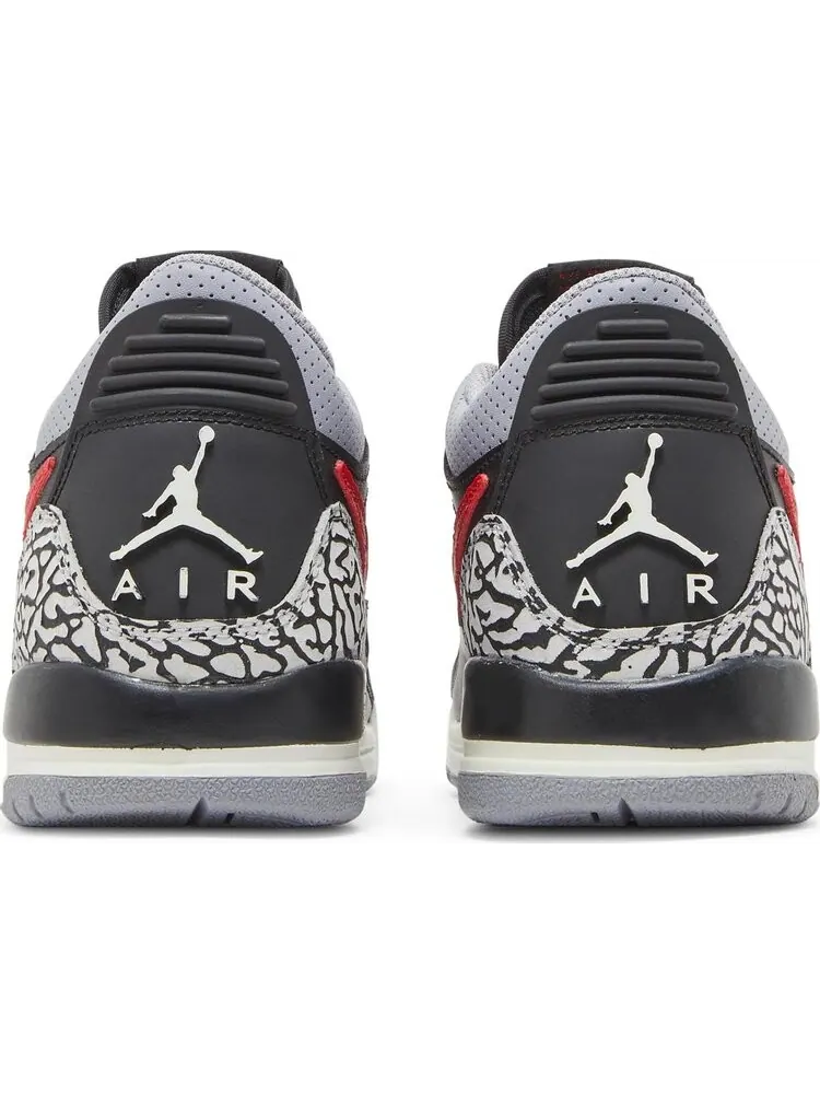 Кроссовки Jordan Legacy 312 Low GS Bred Cement — изображение 6 из 8, черный