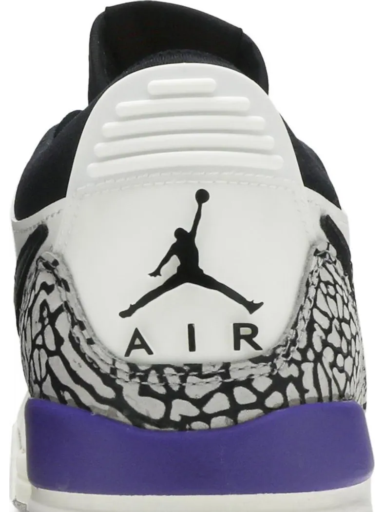 Кроссовки Jordan Legacy 312 Low GS Lakers — изображение 7 из 8, белый