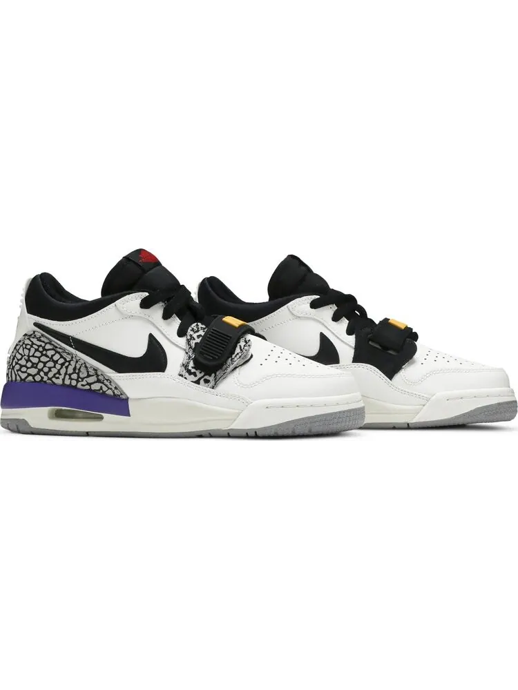 Кроссовки Jordan Legacy 312 Low GS Lakers — изображение 8 из 8, белый