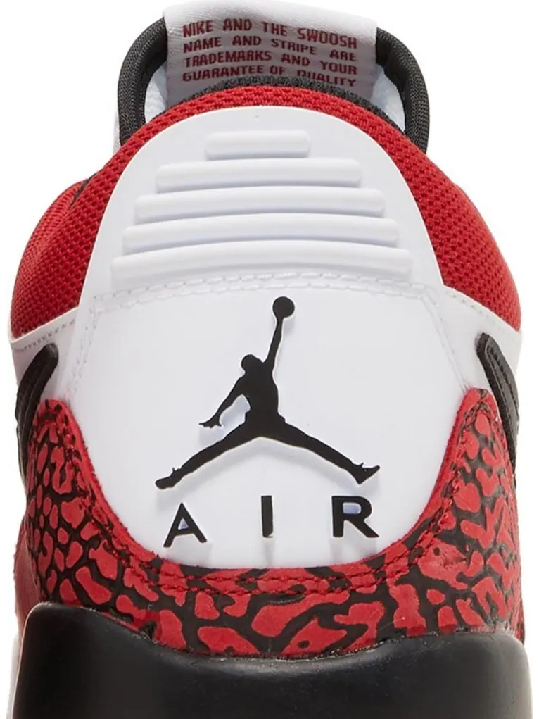 Кроссовки Jordan Legacy 312 Low GS Chicago Red — изображение 7 из 8, белый