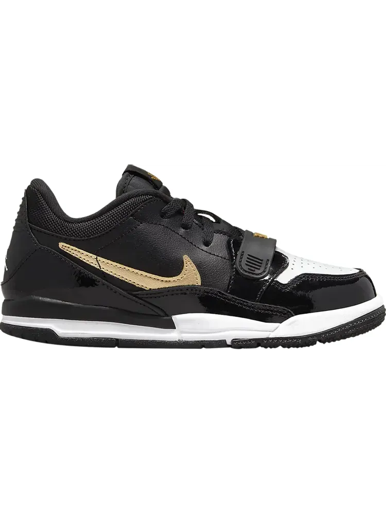 Кроссовки Jordan Legacy 312 Low PS Black Metallic Gold — изображение 1 из 1, черный