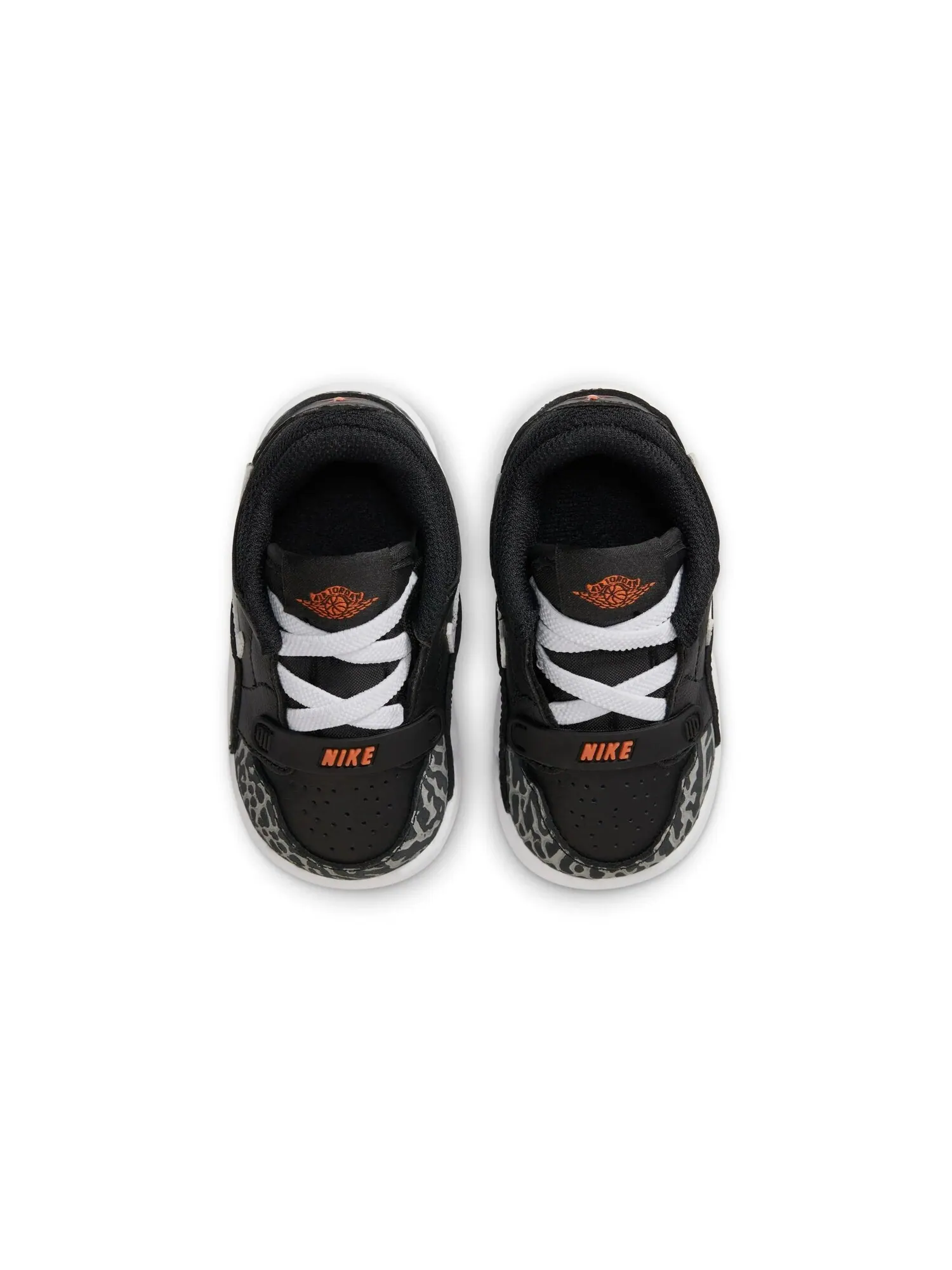 Кроссовки для малышей Jordan Legacy 312 Low TD 'Black White Safety Orange' — изображение 3 из 7, черный