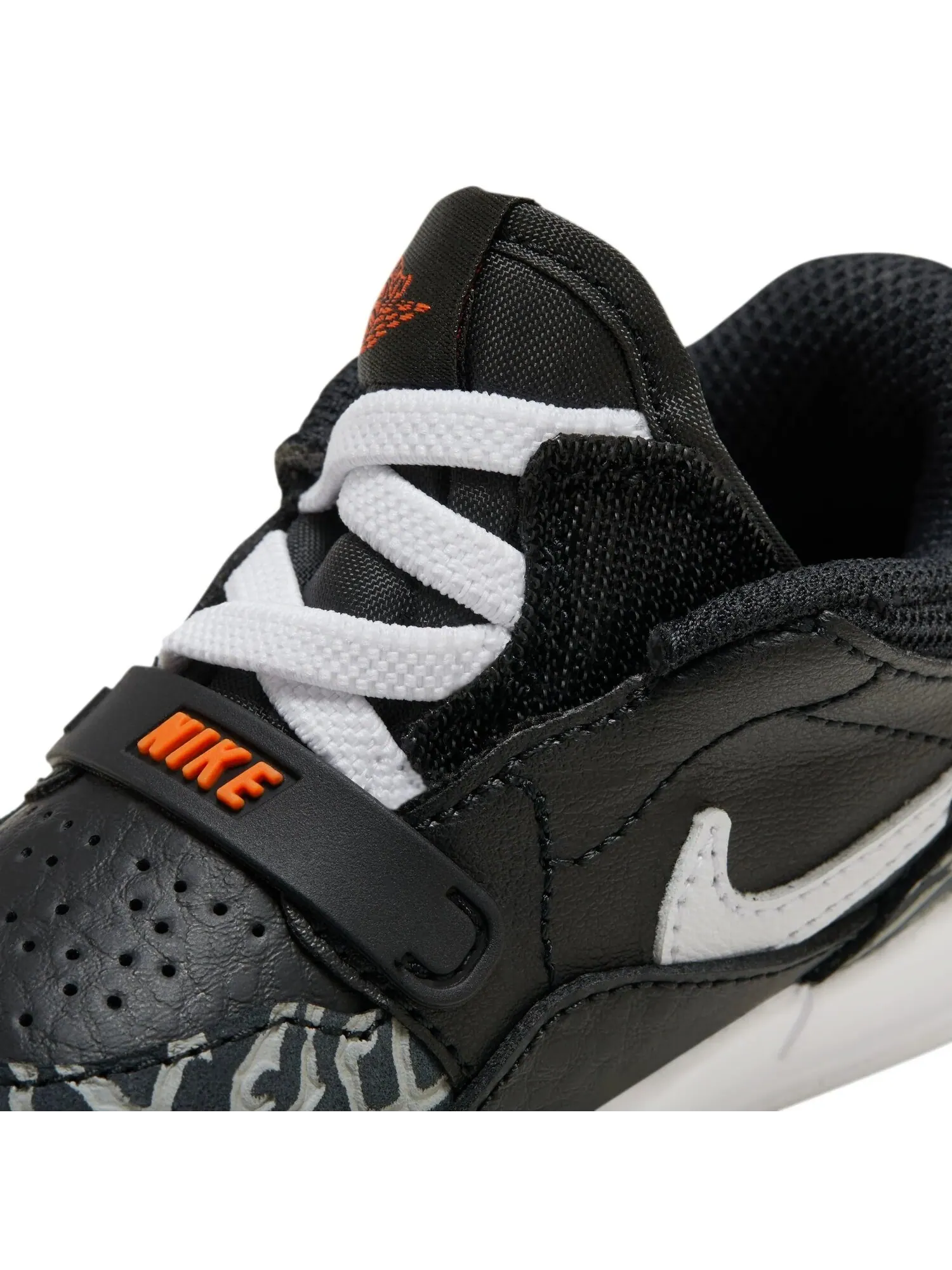Кроссовки для малышей Jordan Legacy 312 Low TD 'Black White Safety Orange' — изображение 6 из 7, черный