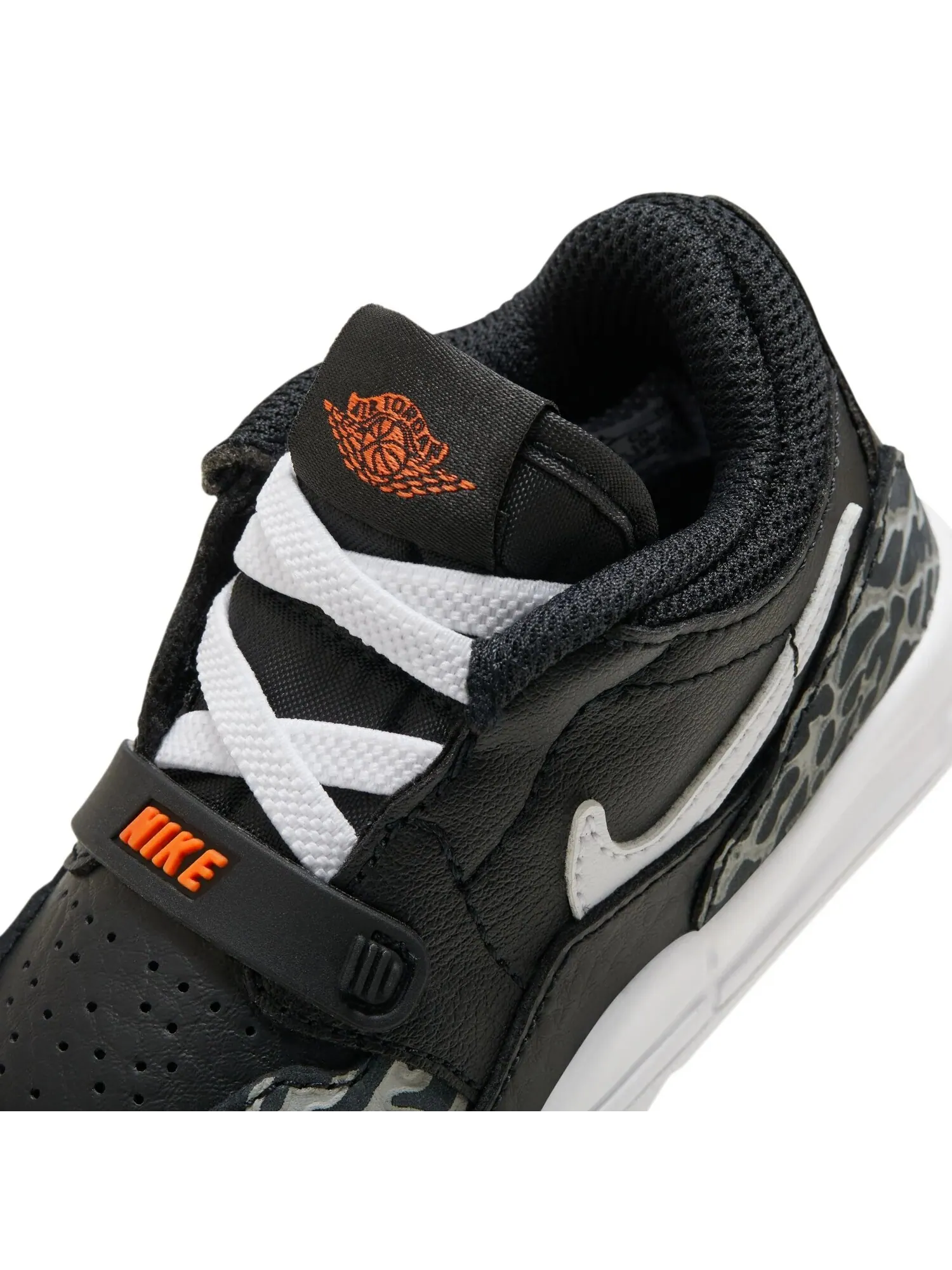 Кроссовки для малышей Jordan Legacy 312 Low TD 'Black White Safety Orange' — изображение 7 из 7, черный