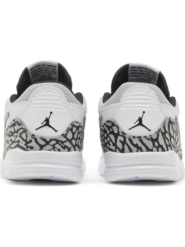 Кроссовки Jordan Legacy 312 Low TD White Wolf Grey — изображение 6 из 8, белый