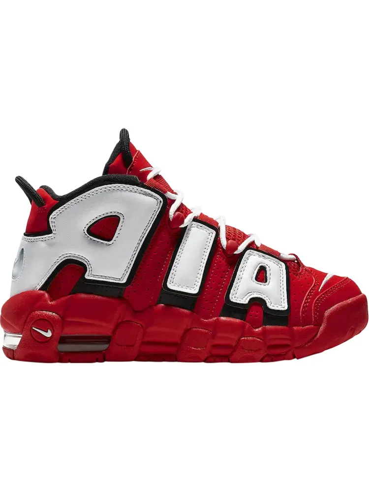 Кроссовки Nike Air More Uptempo GS 'Hoop Pack' — изображение 1 из 1, красный