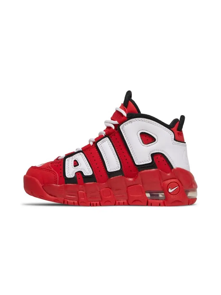 Кроссовки Nike Air More Uptempo QS PS 'University Red' — изображение 3 из 4, красный