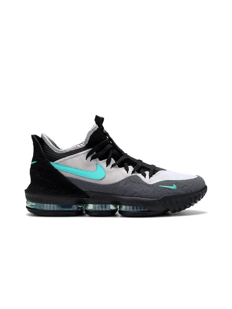 Кроссовки Nike Atmos x LeBron 16 Low 'Clear Jade' — изображение 1 из 4, серый