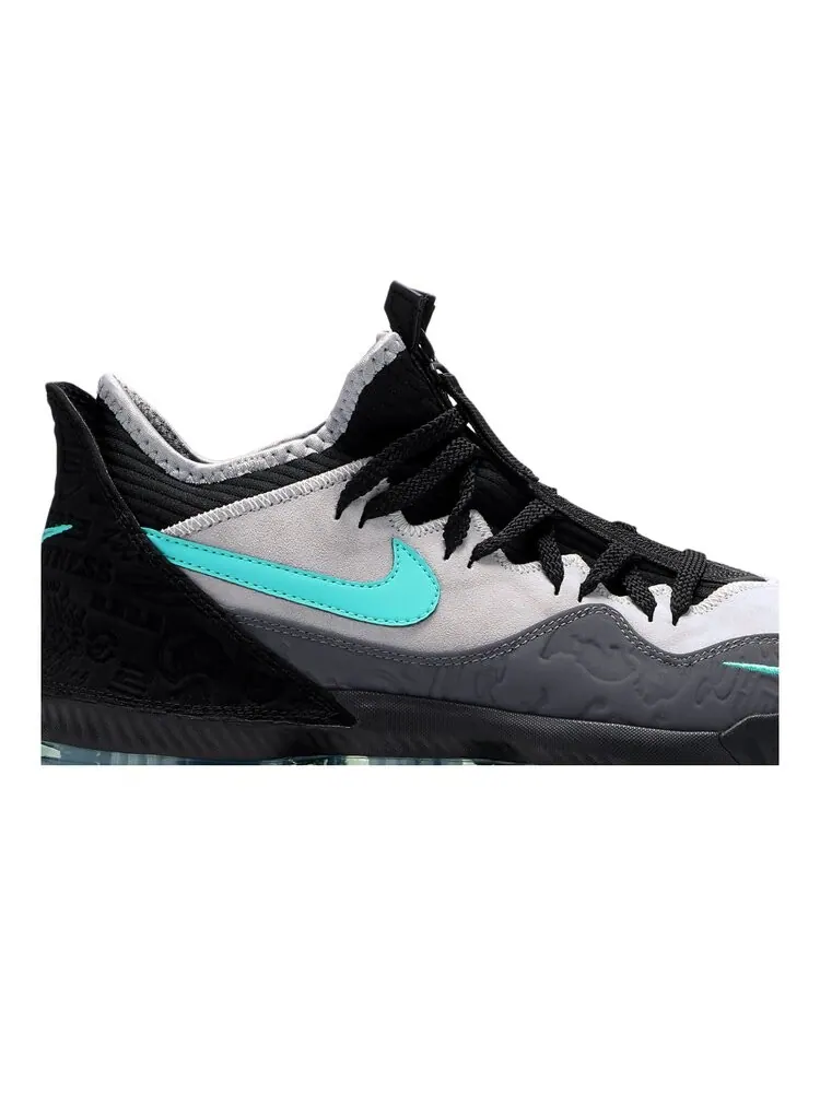 Кроссовки Nike Atmos x LeBron 16 Low 'Clear Jade' — изображение 2 из 4, серый