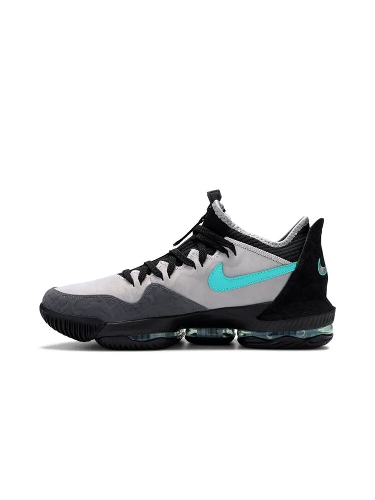 Кроссовки Nike Atmos x LeBron 16 Low 'Clear Jade' — изображение 3 из 4, серый