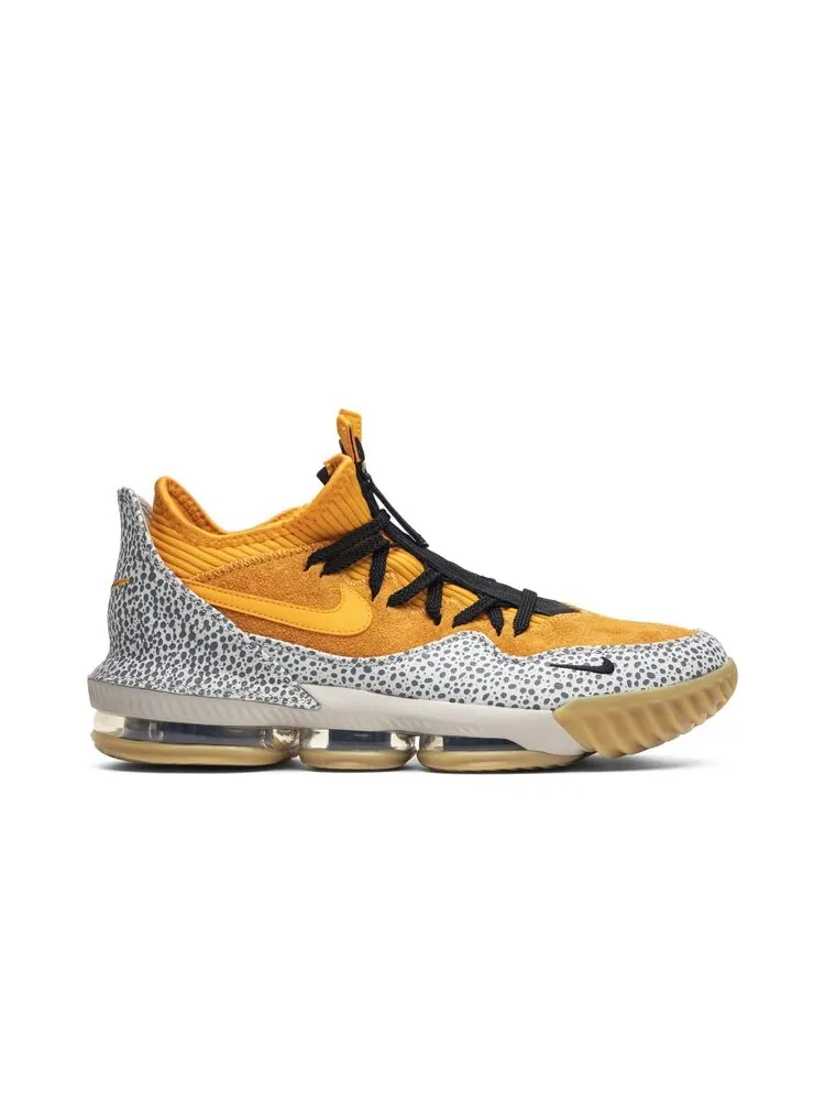 Кроссовки Nike Atmos x LeBron 16 Low 'Safari' — изображение 1 из 4, оранжевый