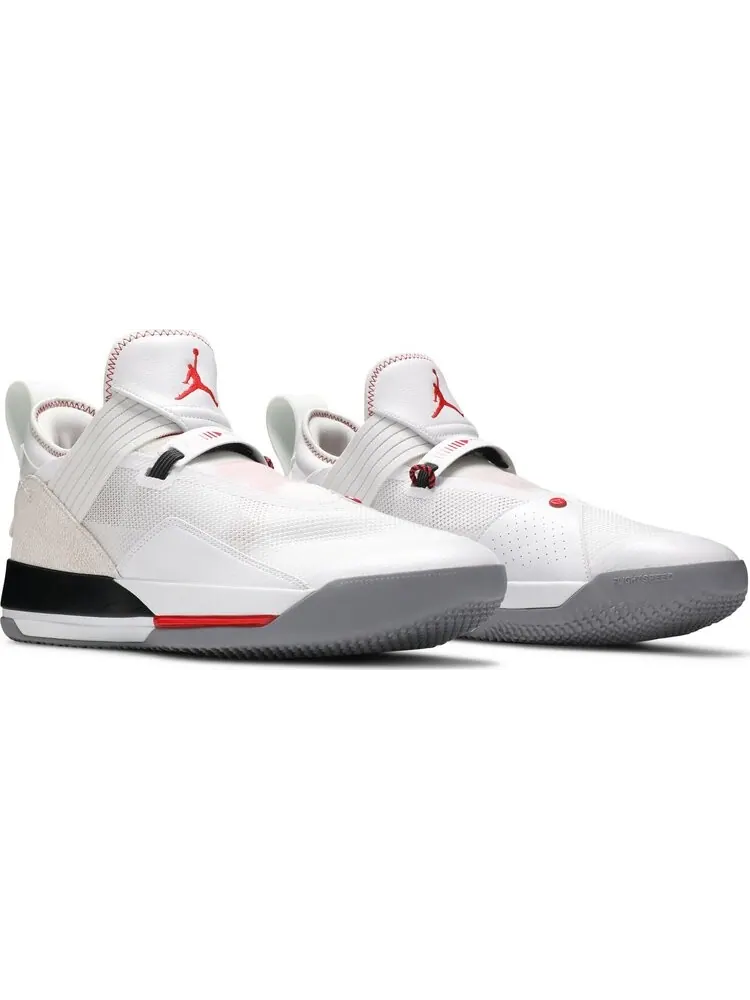 Кроссовки Air Jordan 33 Low SE White Cement — изображение 8 из 8, белый