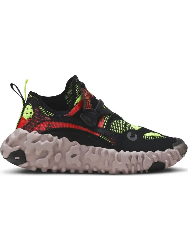 Кроссовки Nike ISPA OverReact Flyknit 'Crimson Volt' — изображение 1 из 8, черный