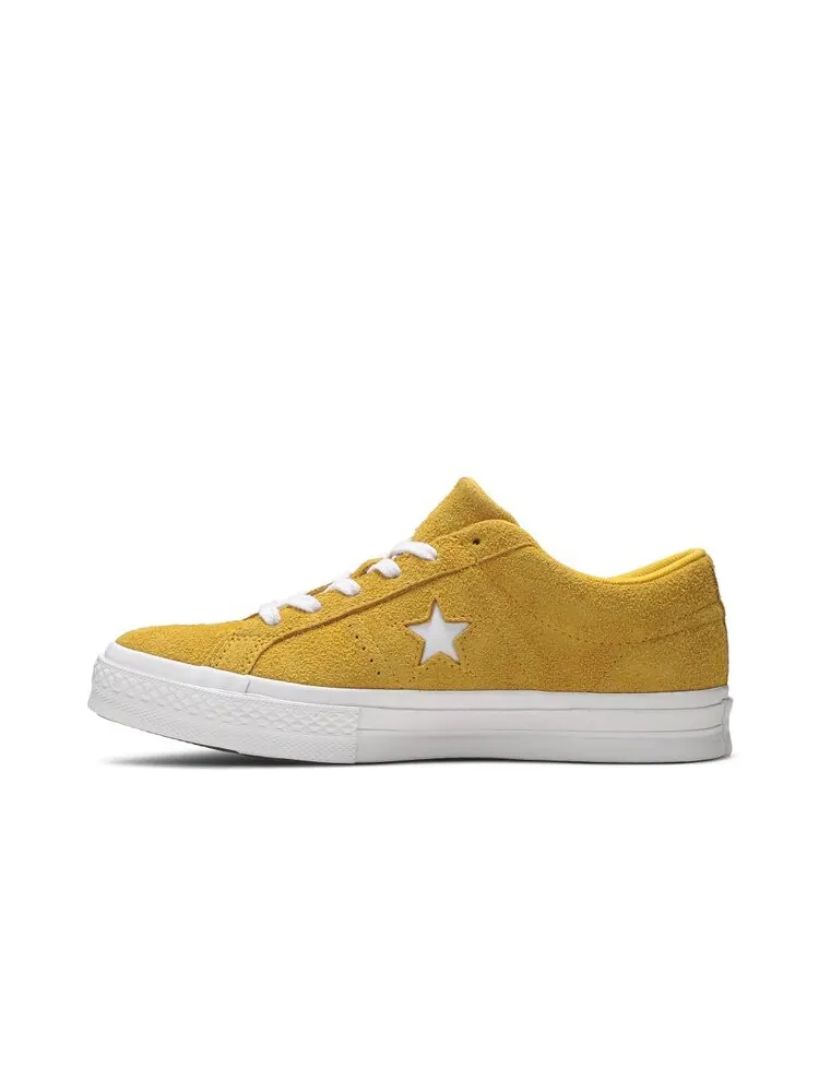 Кроссовки Converse Custom One Star Ox 'Sulphur' — изображение 3 из 4, желтый