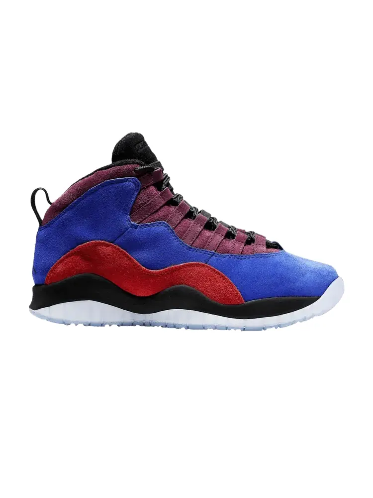 Кроссовки Air Jordan Maya Moore x Wmns Air Jordan 10 'Court Lux' Sample — изображение 1 из 1, черный-красный