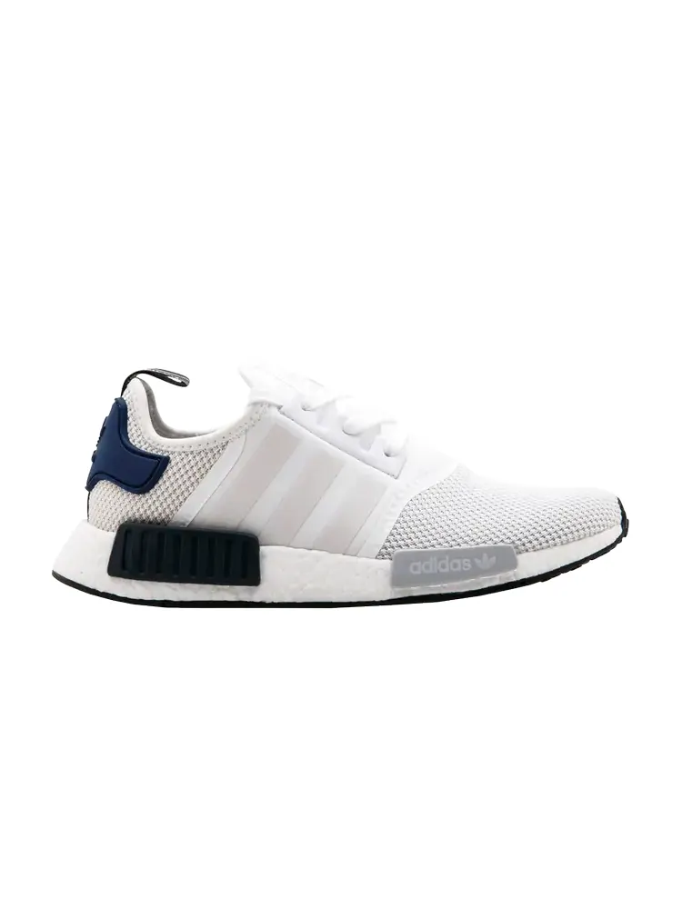 Кроссовки Adidas NMD_R1 'White Grey Black' — изображение 1 из 4, белый
