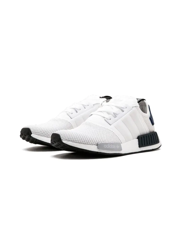 Кроссовки Adidas NMD_R1 'White Grey Black' — изображение 2 из 4, белый