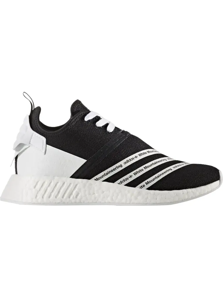 Кроссовки Adidas White Mountaineering x NMD_R2 Primeknit 'Core Black' — изображение 1 из 5, черный