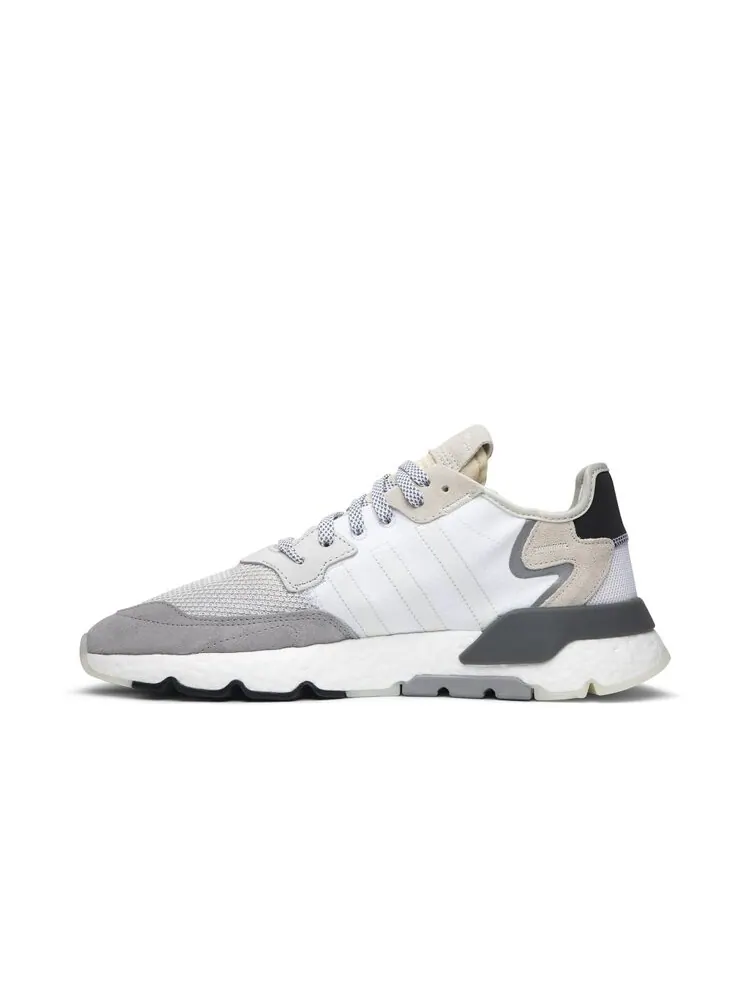Кроссовки Adidas Nite Jogger 'Grey Pack - Neutral White' — изображение 3 из 4, белый