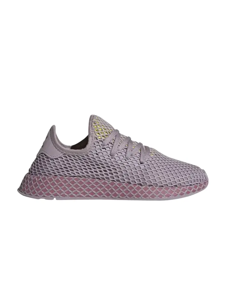 Кроссовки Adidas Wmns Deerupt Runner 'Soft Vision' — изображение 1 из 1, фиолетовый