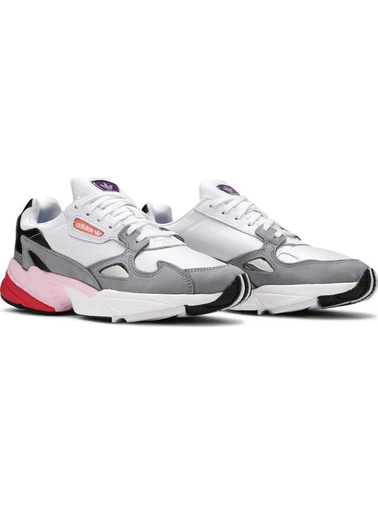 Кроссовки Adidas Wmns Falcon 'White Grey' — изображение 8 из 8, серый