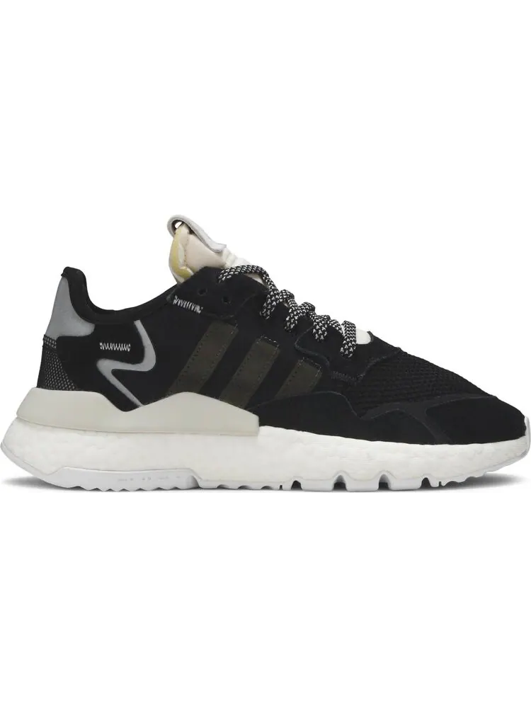 Кроссовки Adidas Wmns Nite Jogger — изображение 1 из 8, черный/светлый бежевый
