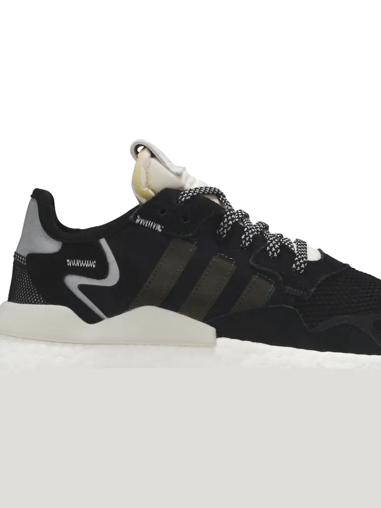 Кроссовки Adidas Wmns Nite Jogger — изображение 2 из 8, черный/светлый бежевый