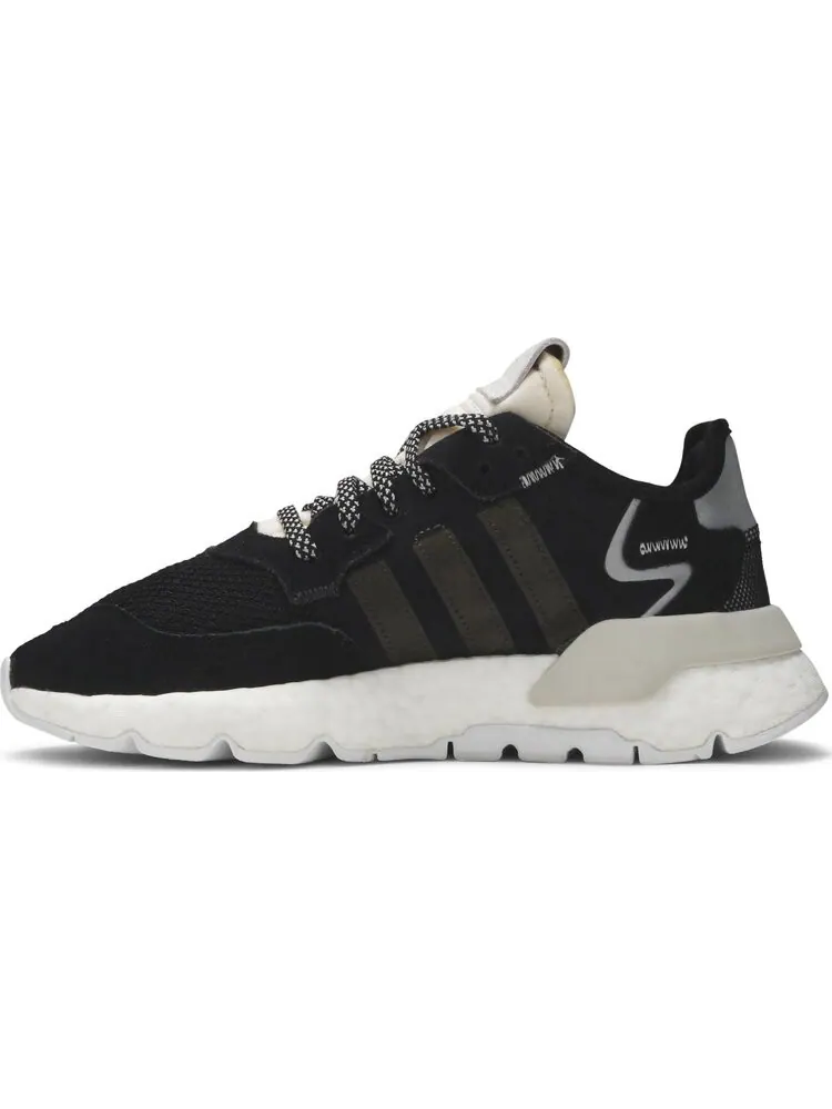 Кроссовки Adidas Wmns Nite Jogger — изображение 3 из 8, черный/светлый бежевый
