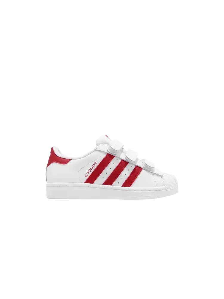 Кроссовки Adidas Superstar CF C 'Scarlet' — изображение 1 из 1, белый