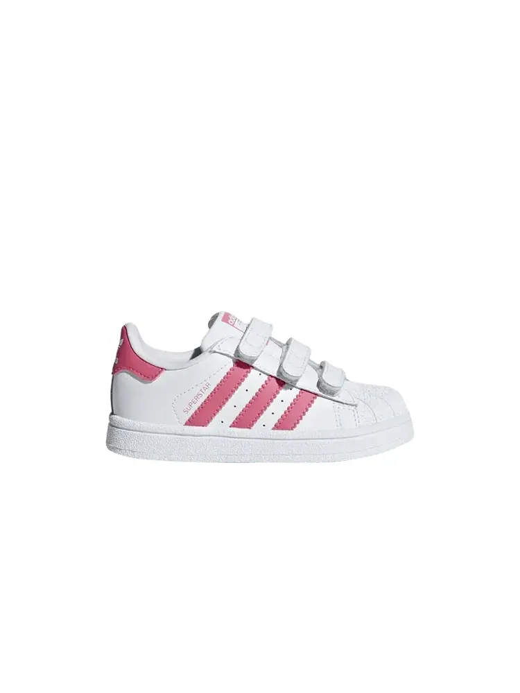 Кроссовки adidas Superstar Infant 'White Pink' — изображение 1 из 1, белый/розовый/розовый