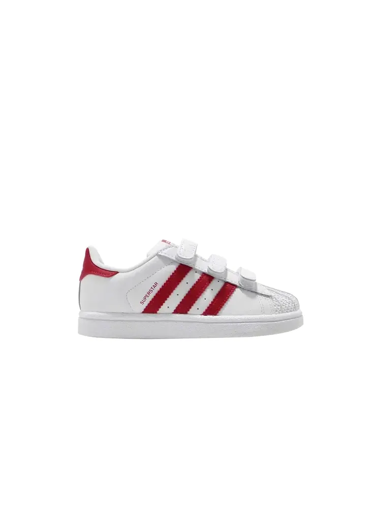 Кроссовки Adidas Superstar CF I 'Scarlet' — изображение 1 из 1, белый