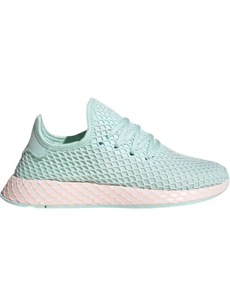 Кроссовки Adidas Deerupt Runner J 'Ice Mint Orange' — изображение 1 из 1, зеленый