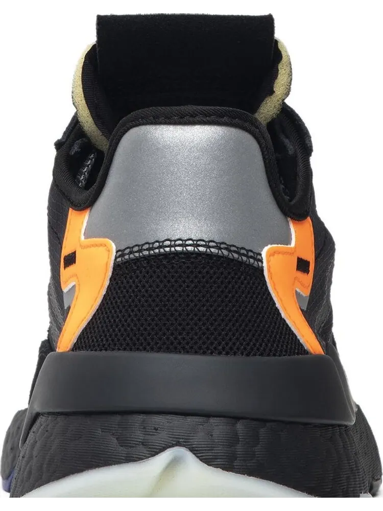 Кроссовки Adidas Nite Jogger 'Black Carbon' — изображение 7 из 8, черный
