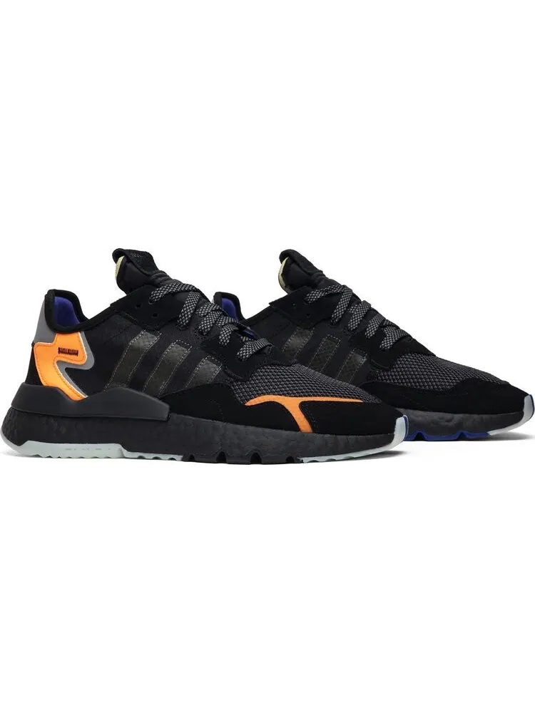 Кроссовки Adidas Nite Jogger 'Black Carbon' — изображение 8 из 8, черный