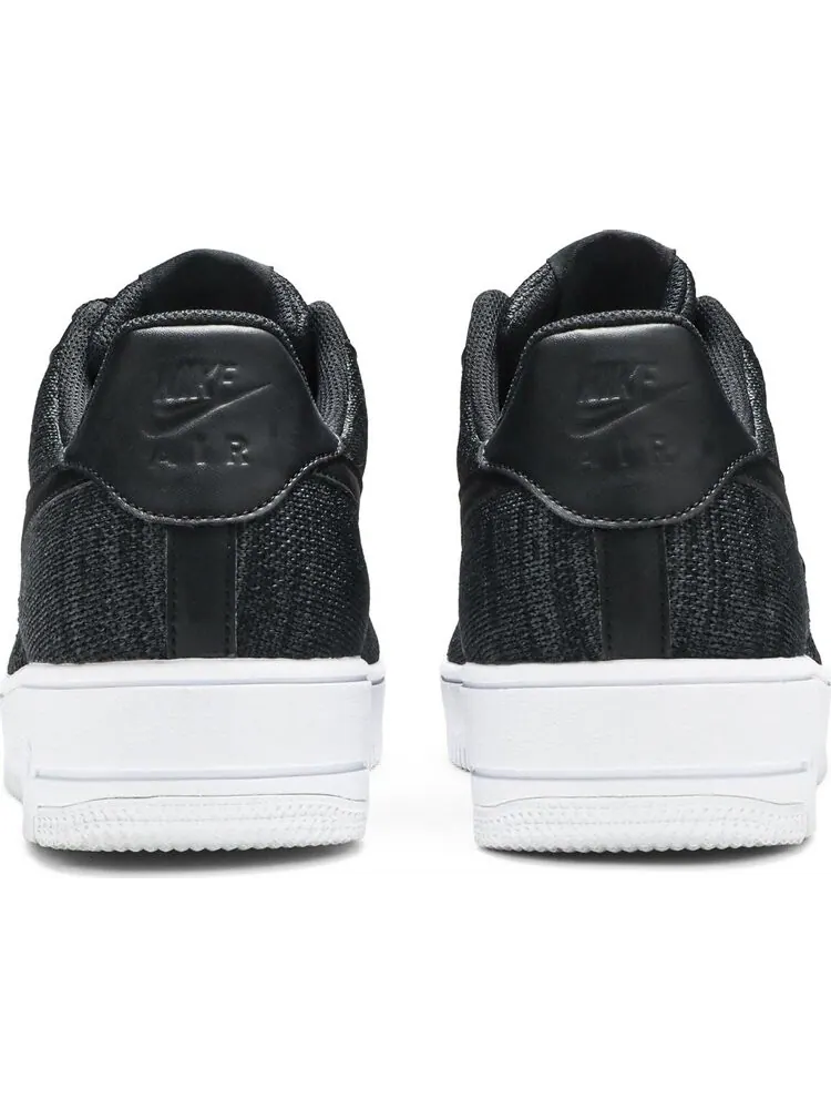 Кроссовки Nike Air Force 1 Flyknit 2.0 'Black Anthracite' — изображение 6 из 8, черный