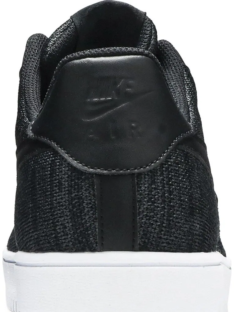 Кроссовки Nike Air Force 1 Flyknit 2.0 'Black Anthracite' — изображение 7 из 8, черный