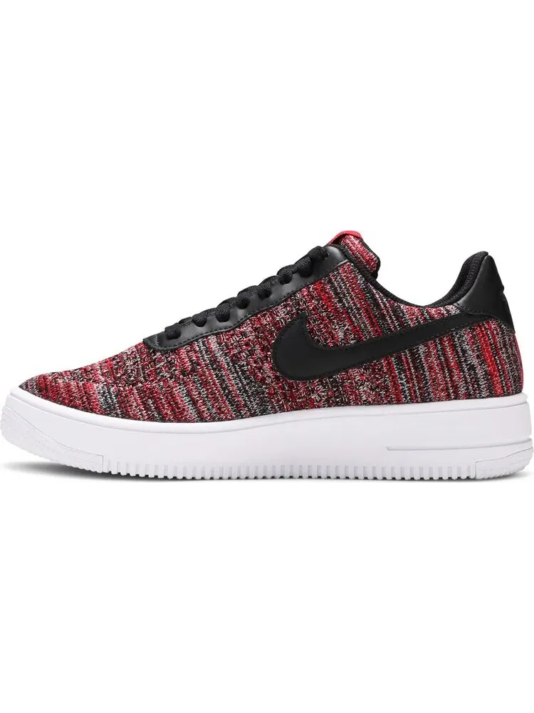 Кроссовки Nike Air Force 1 Flyknit 2.0 'University Red Black' — изображение 3 из 8, красный