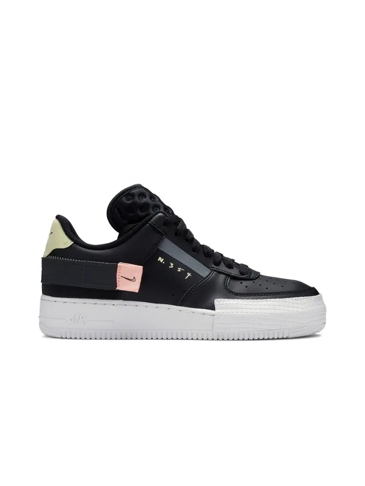 Кроссовки Nike Air Force 1 Low Drop Type 'Pink Tint' — изображение 1 из 4, черный